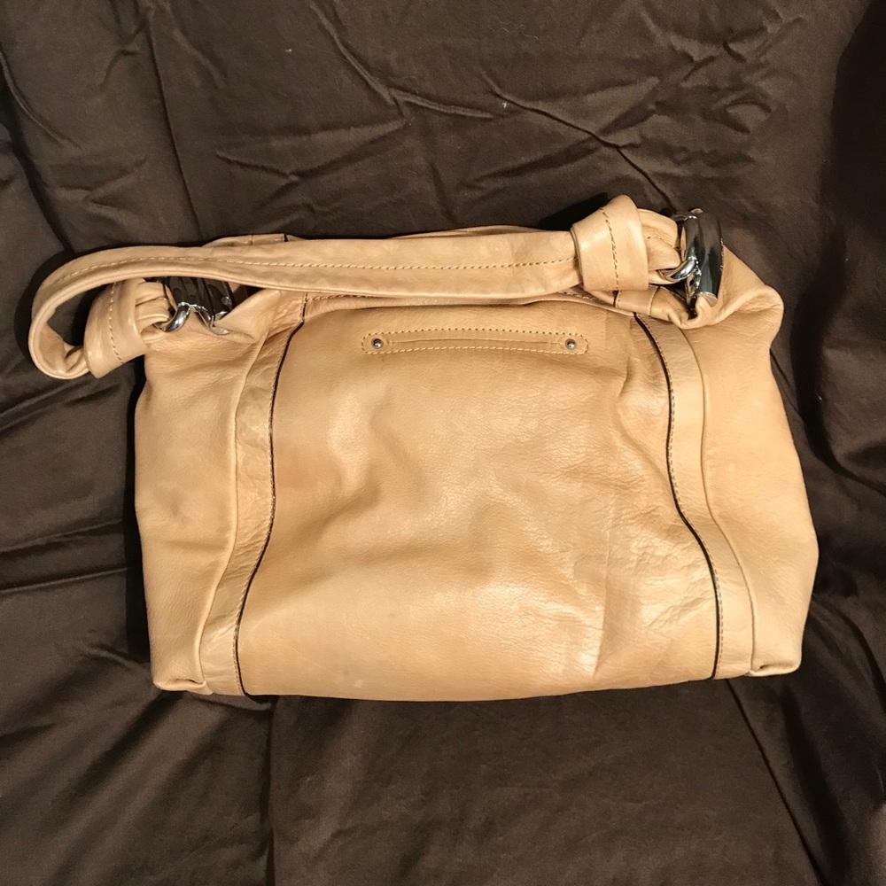 B. Makowsky Leather Hobo Bag - Picture 2 of 5